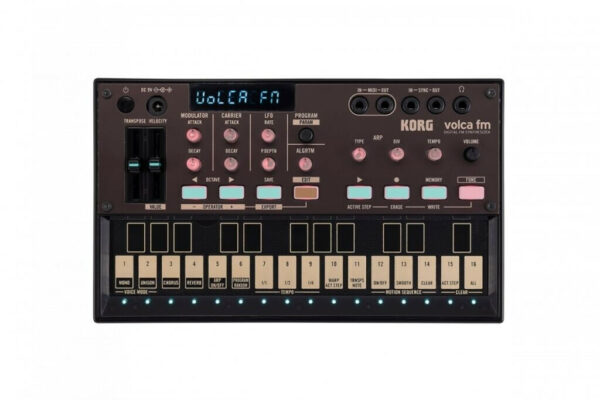 alt="Korg Volca FM2 sintetizzatore FM portatile a 6 operatori"